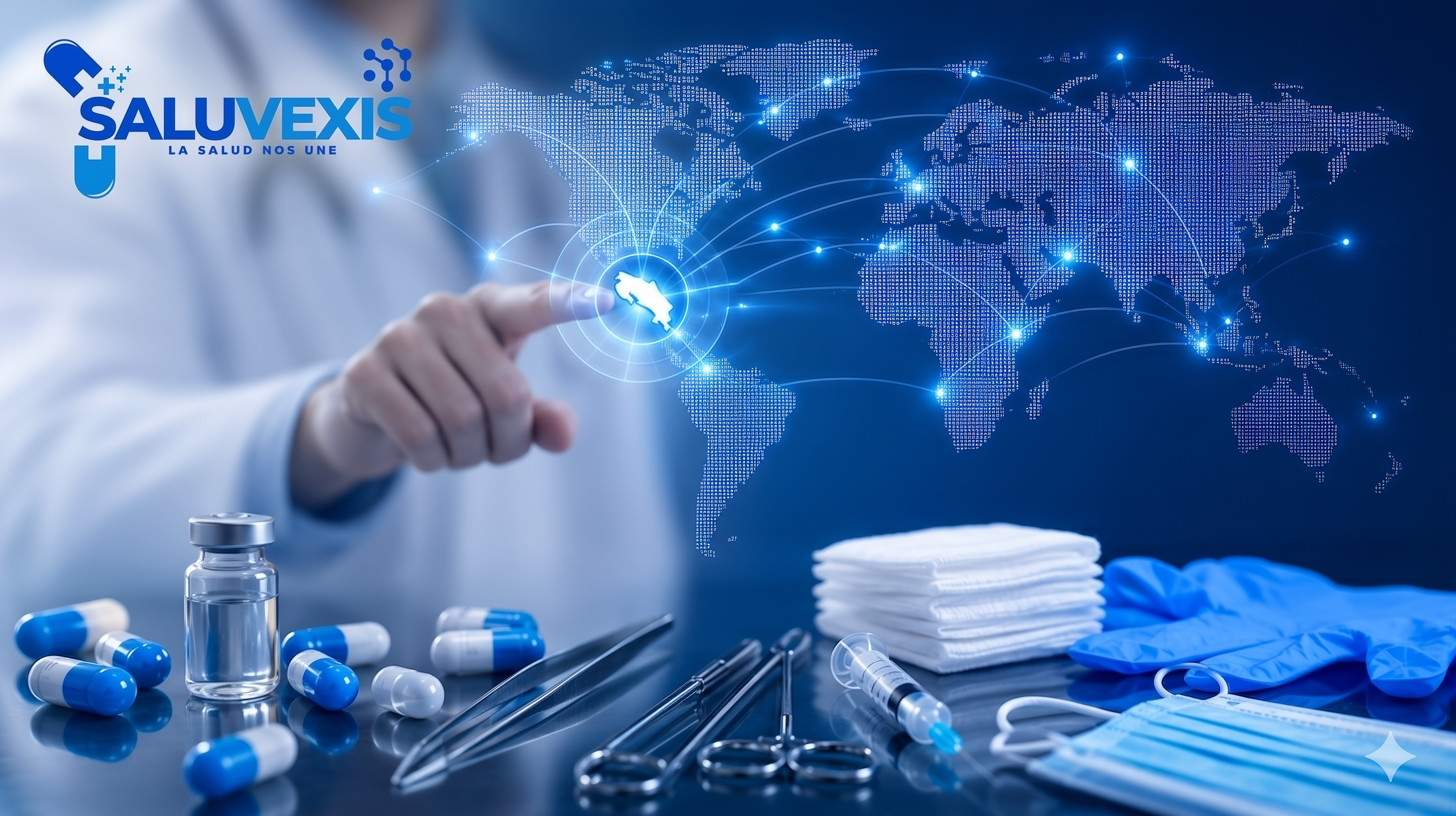 Saluvexis — red global médico-farmacéutica