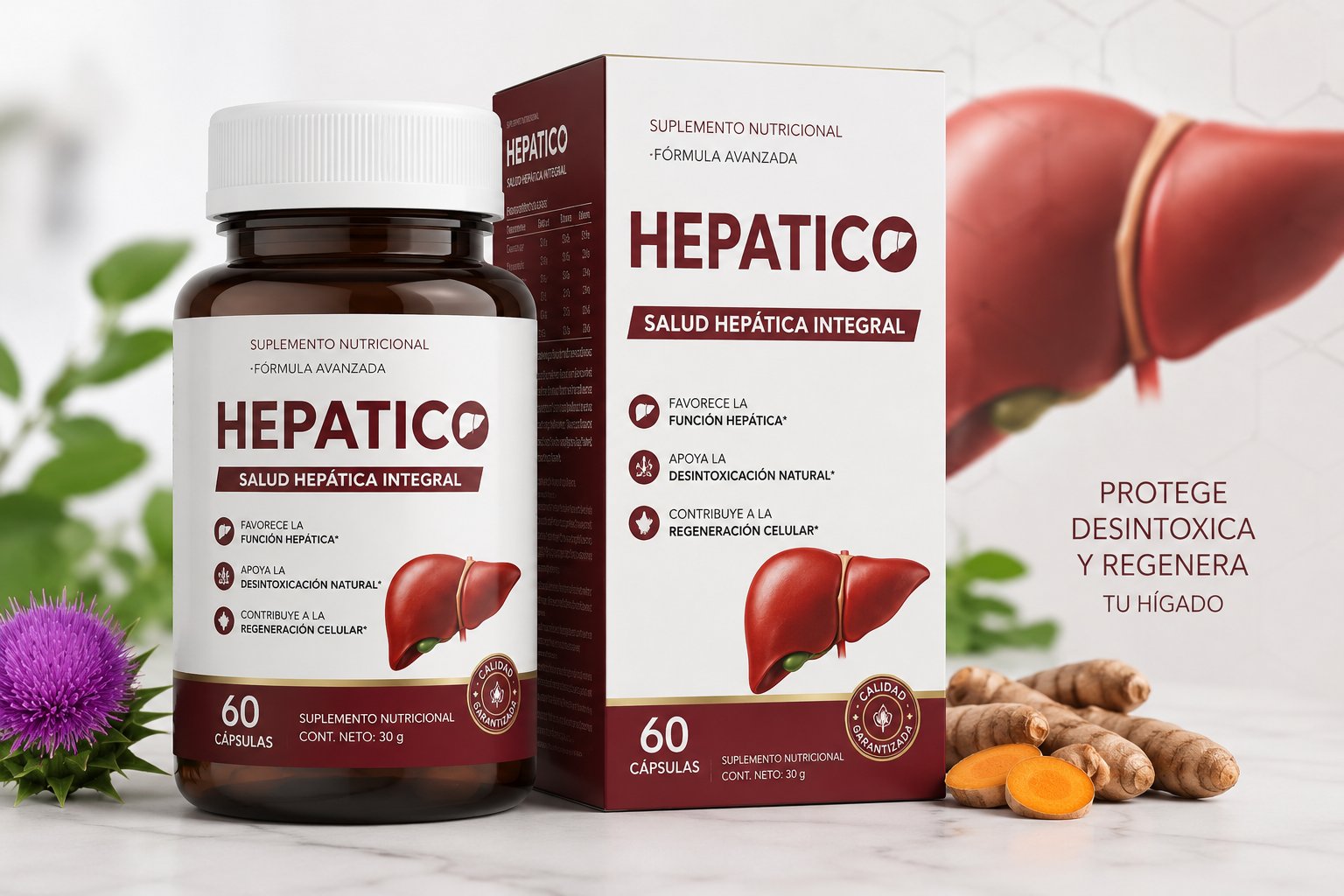 Suplementos clínicos - hepático, renal, probióticos
